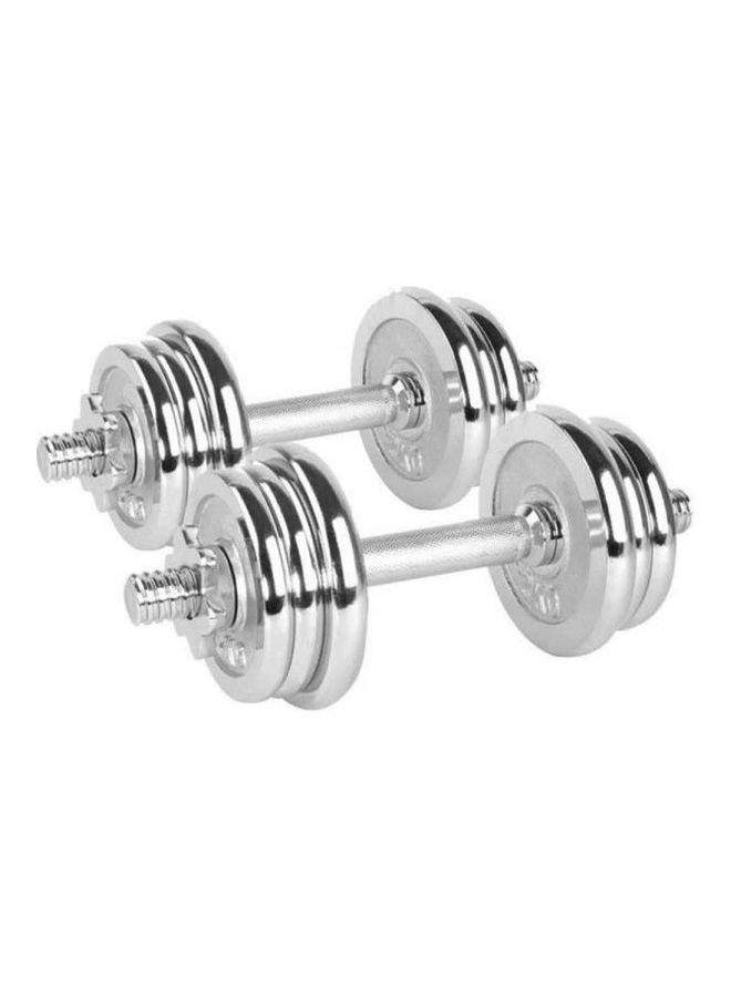 ULTIMAX Dumbbell Weights Barbell with Connecting Rod 20kg  - Image 3