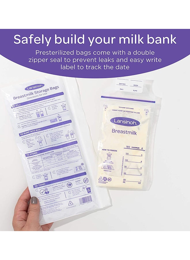 Lansinoh 50-Piece Breastmilk Storage Bags - Image 3