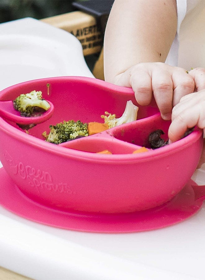 green sprouts - Anti-Slip Baby Learning Bowl - Image 1