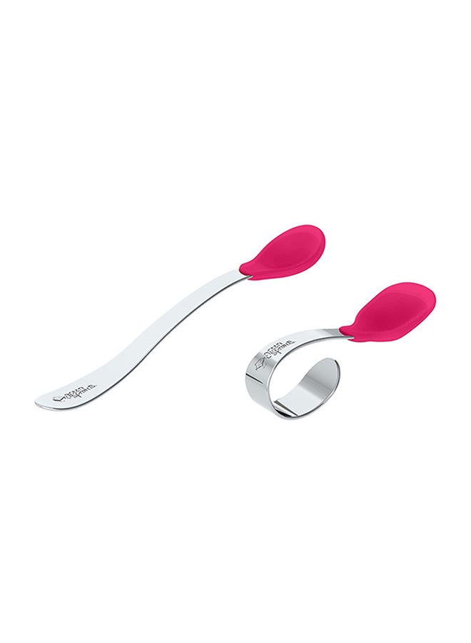 green sprouts - Baby Learning Spoon Set - Image 1