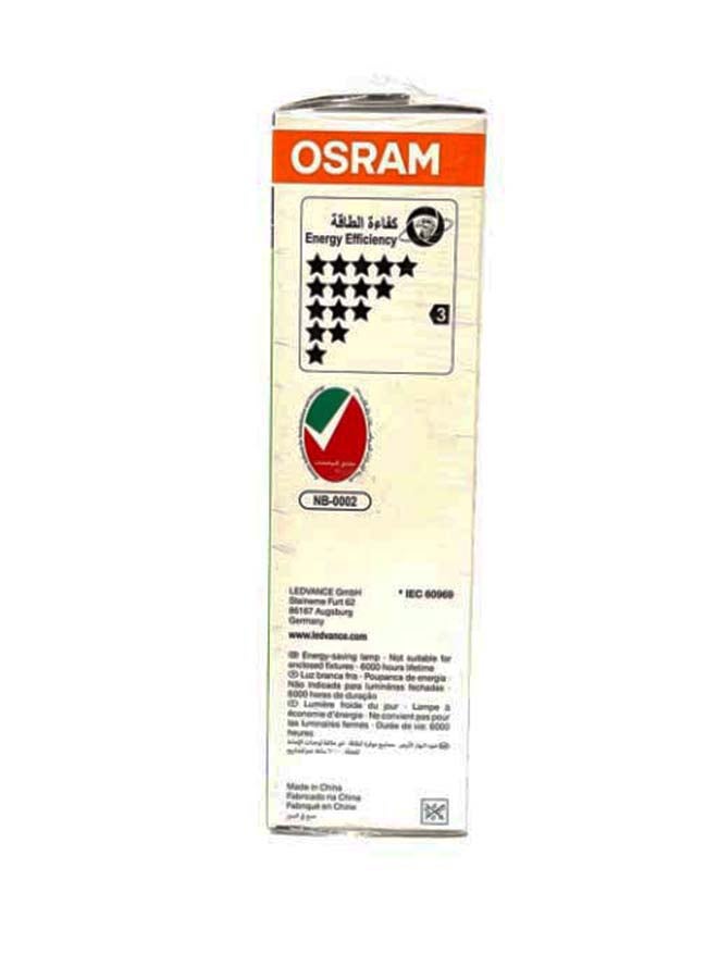 Osram Pack Of 2 CFLI - T4 23W Pin Base Bulb 6500K, 1380 LM Day 0.25grams  - Image 3