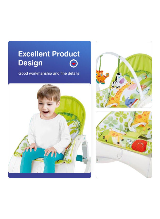 ليتل أنجل كرسي هزاز محمول لحديثي الولادة والأطفال - Image 4