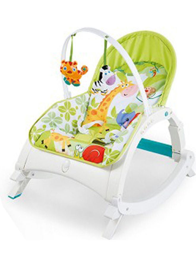 ليتل أنجل كرسي هزاز محمول لحديثي الولادة والأطفال - Image 1