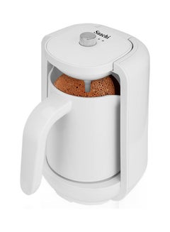 Saachi Turkish Coffee Maker Can Make Upto 4 Cups of Coffee in 4 Minutes or Less 480 W NL-COF-7049-WH White  - Image 3