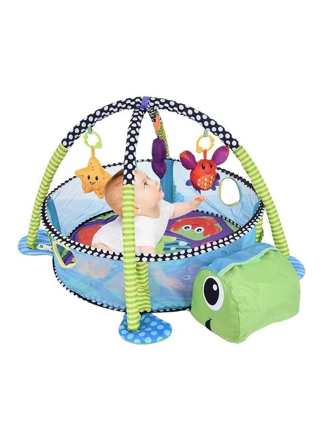 AIWANTO Baby Activity Gym and Ball Pit Play Mat 33.5inch - Image 2