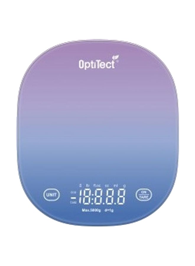 OptiTect - Smart Kitchen Scale Blue 21.1x18.3x2cm - Image 1