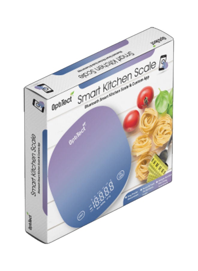 OptiTect - Smart Kitchen Scale Blue 21.1x18.3x2cm - Image 1