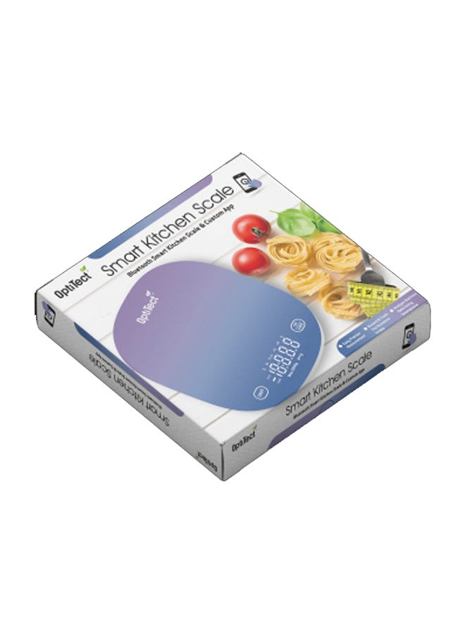 OptiTect - Smart Kitchen Scale Blue 21.1x18.3x2cm - Image 1