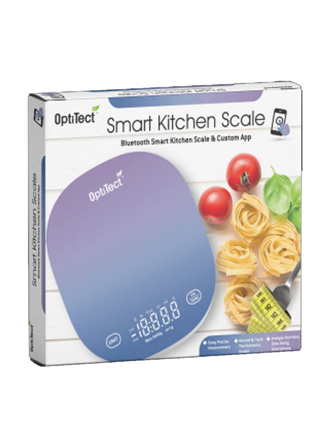 OptiTect - Smart Kitchen Scale Blue 21.1x18.3x2cm - Image 1