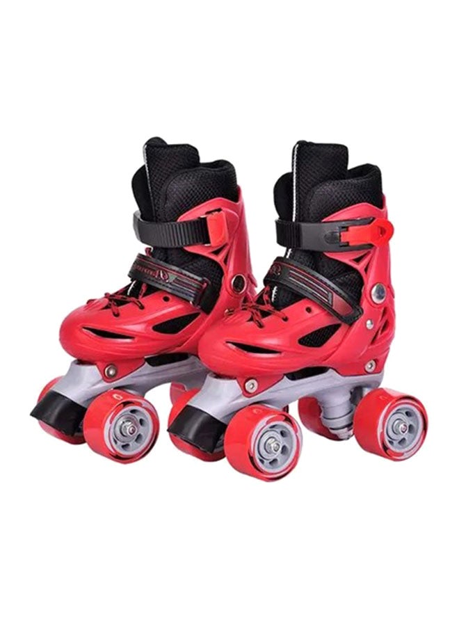 Generic 4-Wheel Stylish Skating Shoes M (35-38)cm 