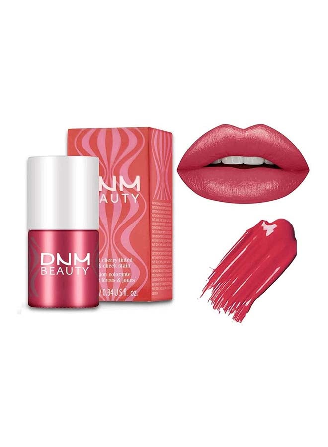 DNM Glossy Lip And Face Tint Bright Cherry Red 05# Gogo - Image 4