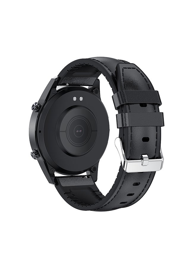 Xcell - Smartwatch Classic 3TALK With Leather Strap Black - Image 1