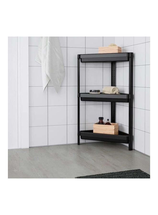 Corner Shelf Unit Black 33x33x71cm - v1632215325/N50974019A_2