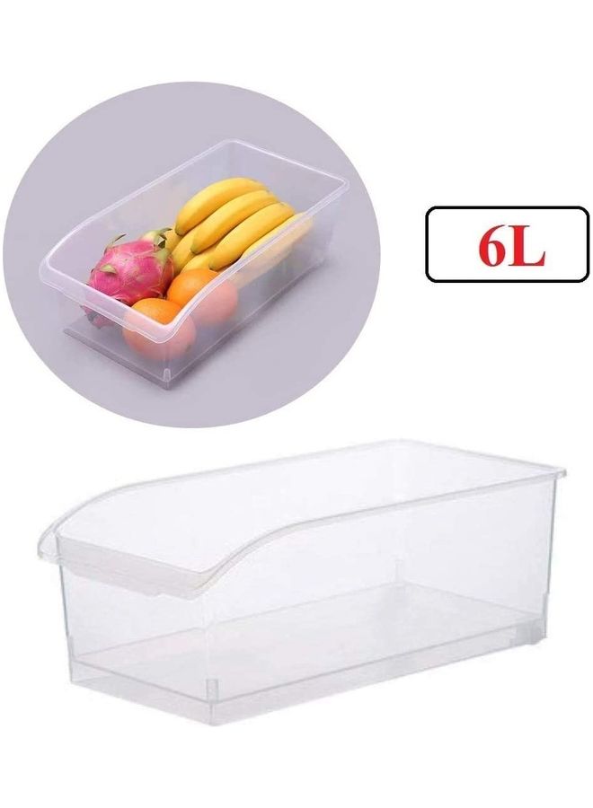 إيونتو صندوق تخزين بدون غطاء حاوية. شفاف 36سم - Image 3