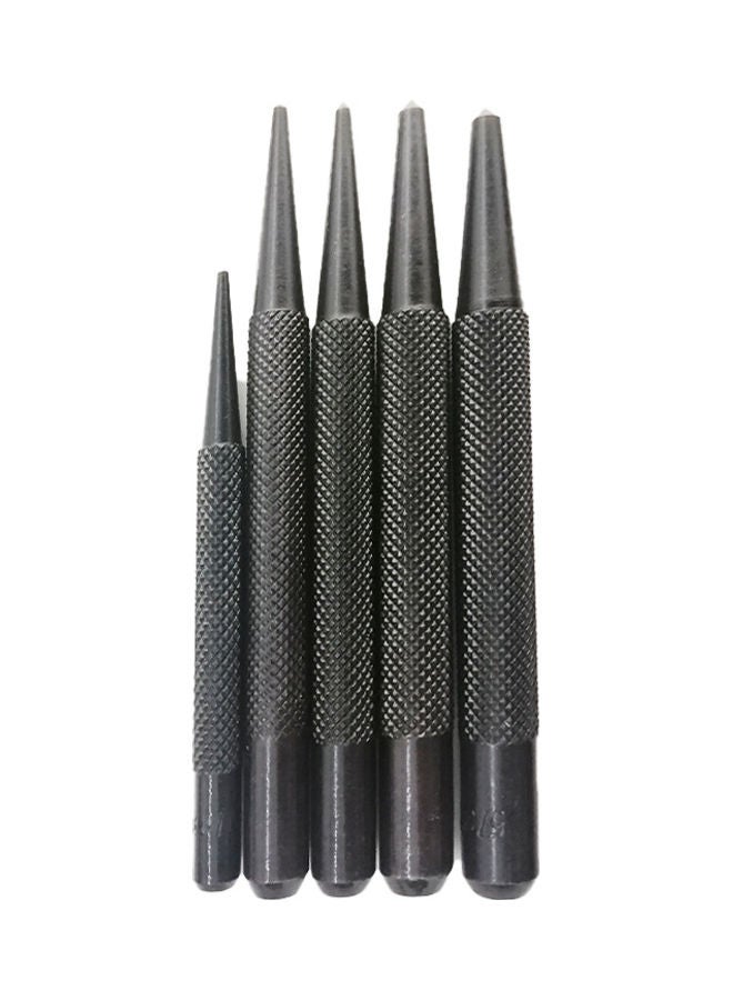 Gazelle 5-Piece Centre Punch Set Black - Image 1