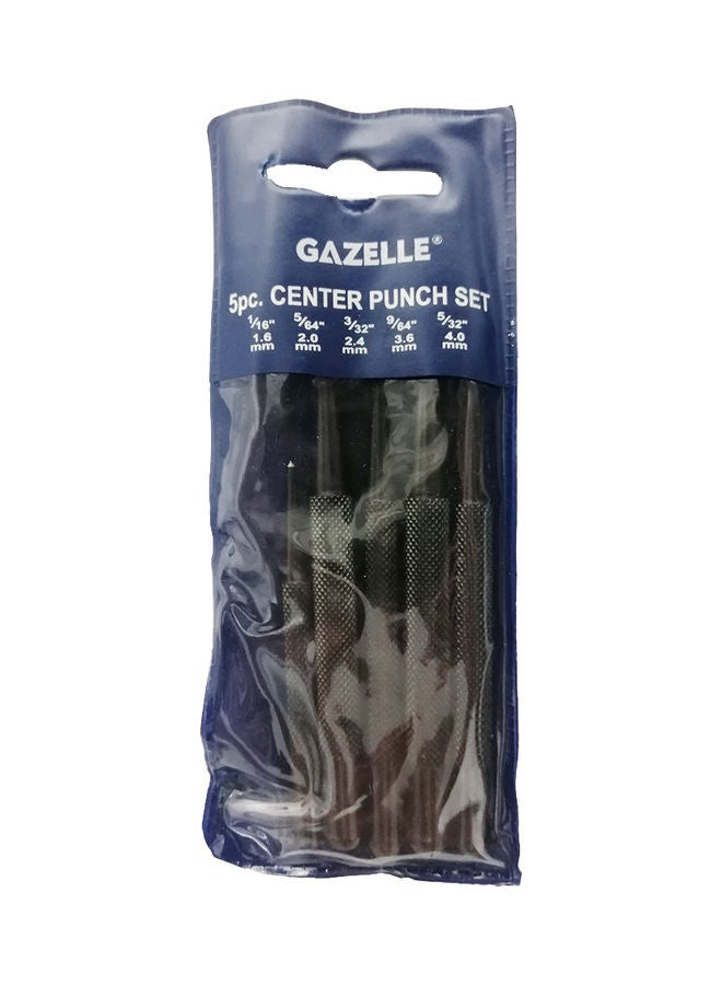 Gazelle 5-Piece Centre Punch Set Black - Image 2