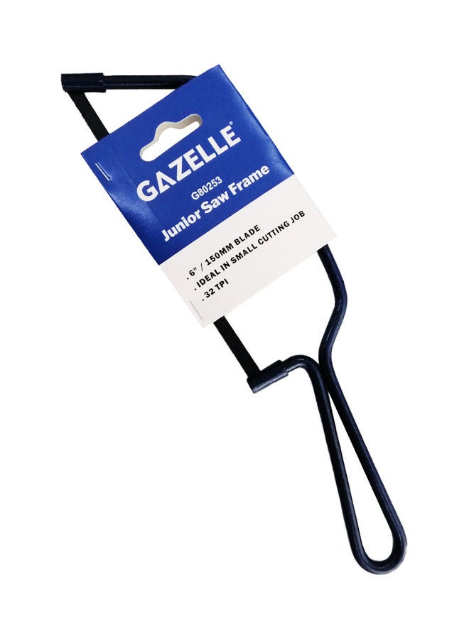 غزال Junior Saw Frame Black 6inch - Image 2