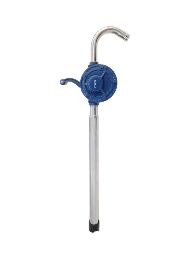 غزال Inlet Rotary Barrel Pump Blue / Grey 14.5 x 58 x 13.5cm - Image 1