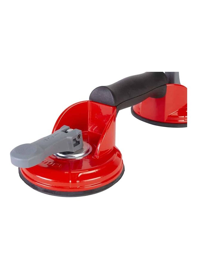 Rubi Rough Surfaces Double Suction Cup Load Red/Black/Grey 30x22x15cm - Image 3