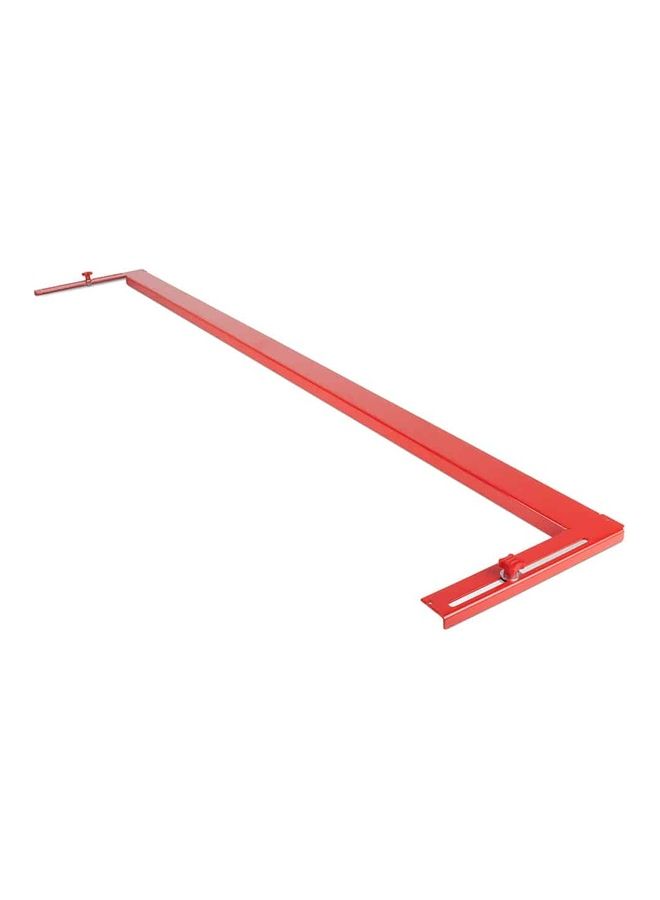 روبي Longitudinal Lateral Stop For Dv-200 Red 5x61x20cm - Image 1