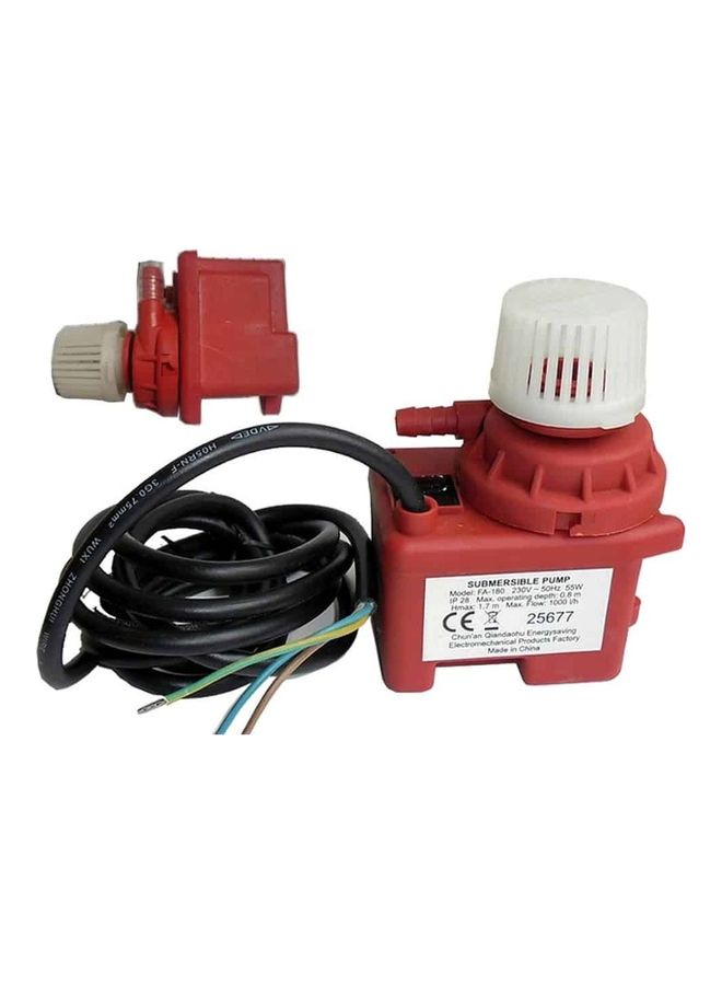 روبي 230V Water Pump Head Red / Black 9 x 18 x 12.5cm - Image 2