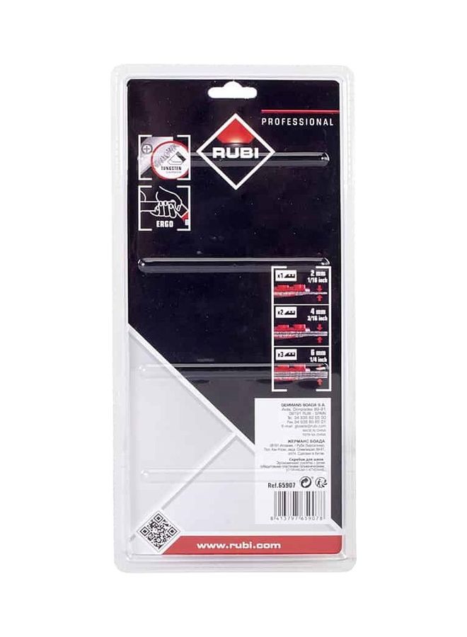 Rubi Joint Scraper Red / Black 3 x 26 x 12.5cm - Image 3