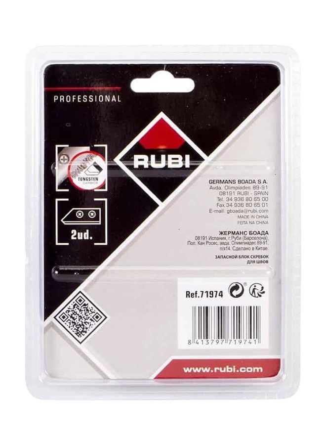 Rubi Spare Joint Scraper Red/Black 1.5x13.5x10.5cm - Image 4