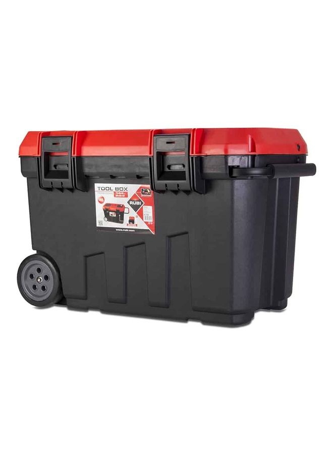 Rubi Professional Tool Box Red/Black 50x80x46cm - Image 1