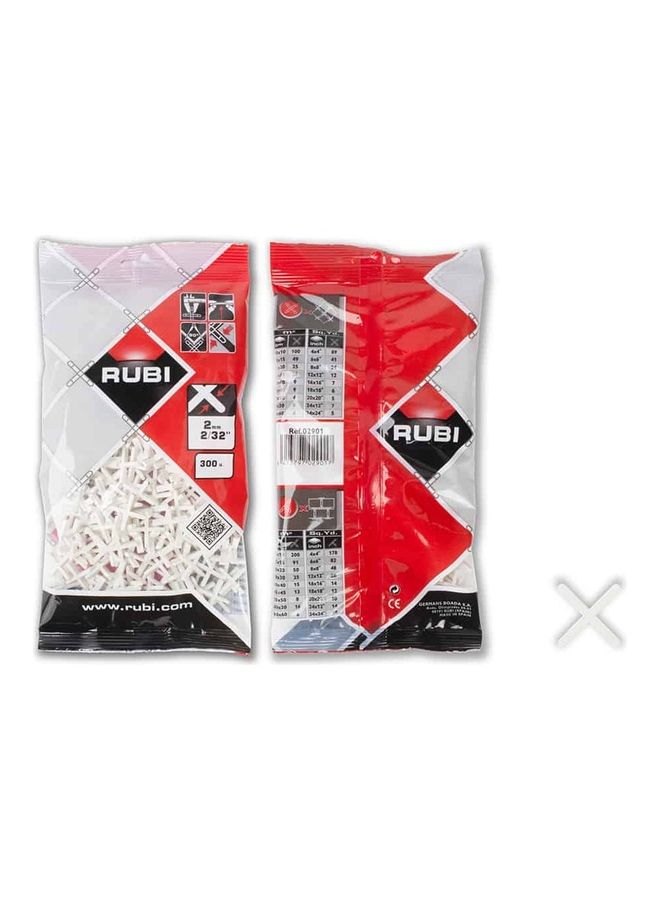 روبي 300-Piece Tile Spacers White 3/32inch - Image 2