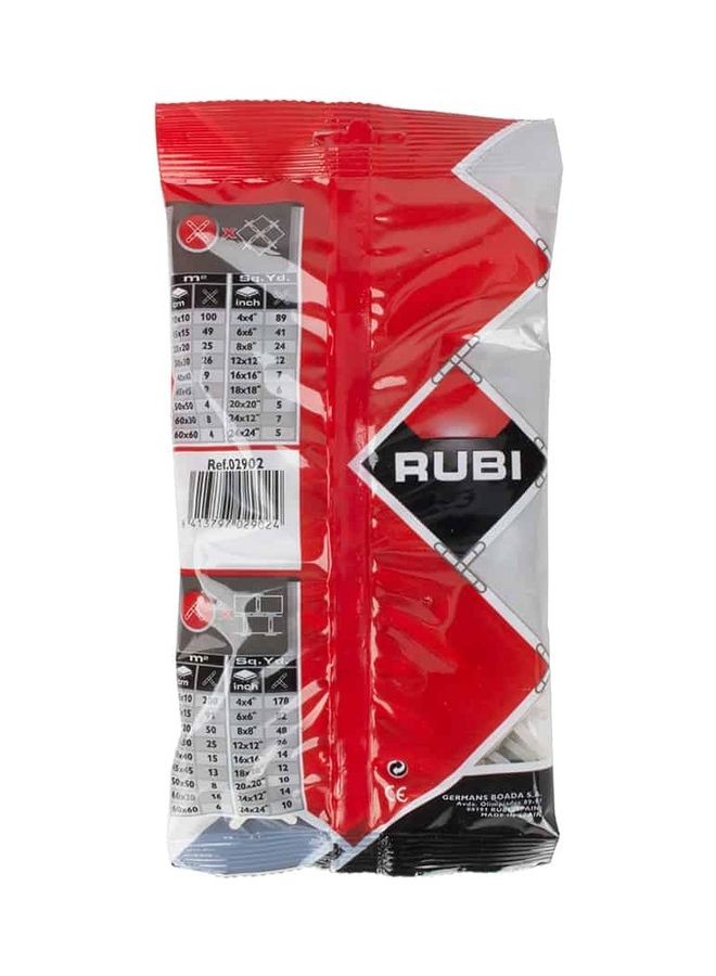 Rubi 200-Piece Tile Spacers Silver 1/8inch - Image 4