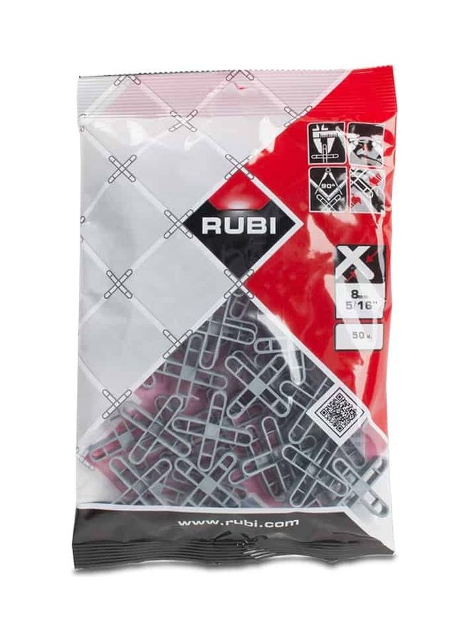 روبي 50-Piece Tile Spacers Grey 5/16inch - Image 3