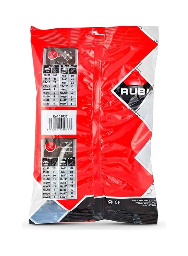 روبي 50-Piece Tile Spacers Grey 5/16inch - Image 4