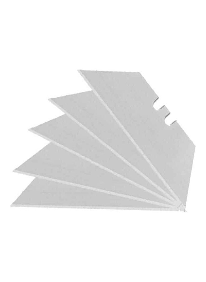 Gazelle 10-Piece Utility Knife Blades Silver 1.6x8x6.4cm
