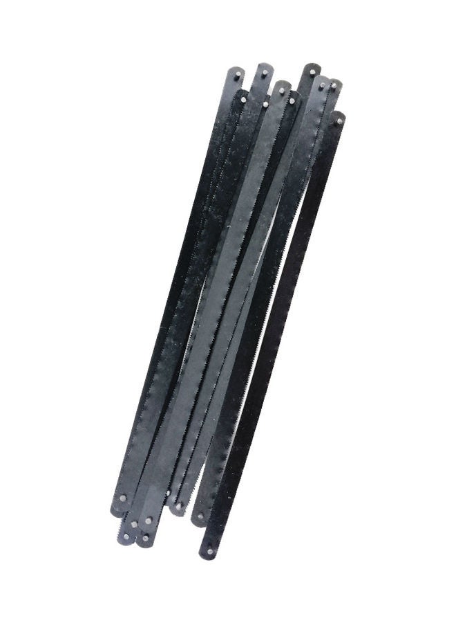 Gazelle 10-Piece Junior Saw Blade Black 1.5x24x5.5cm - Image 1