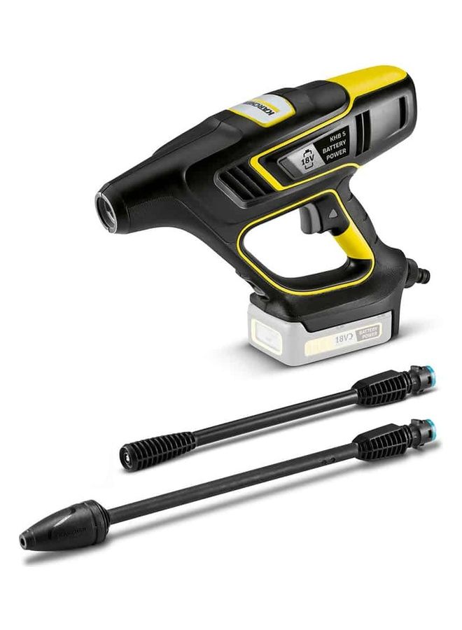 KARCHER - Khb5 Battery-Operated Handheld Cleaner Black/Yellow 29.5x36.5x10.5cm - Image 1