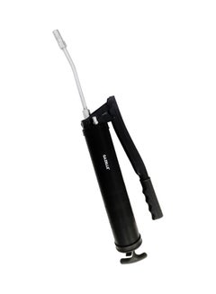 Gazelle Value Grease Gun With Steel Extension And Coupler Silver/Black 6inch  - Image 1