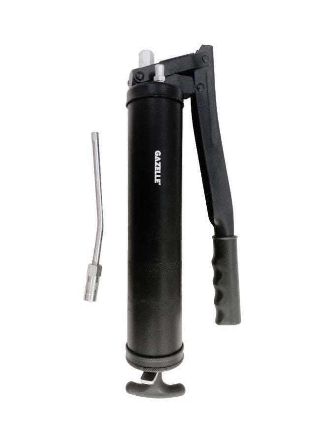 Gazelle Value Grease Gun With Steel Extension And Coupler Silver/Black 6inch  - Image 2