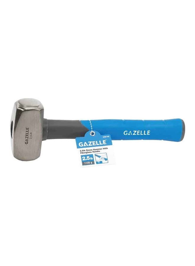 Gazelle Fiberglass Handle Club Hammer Blue/Grey 4.2 x 27.5 x 9cm - Image 1