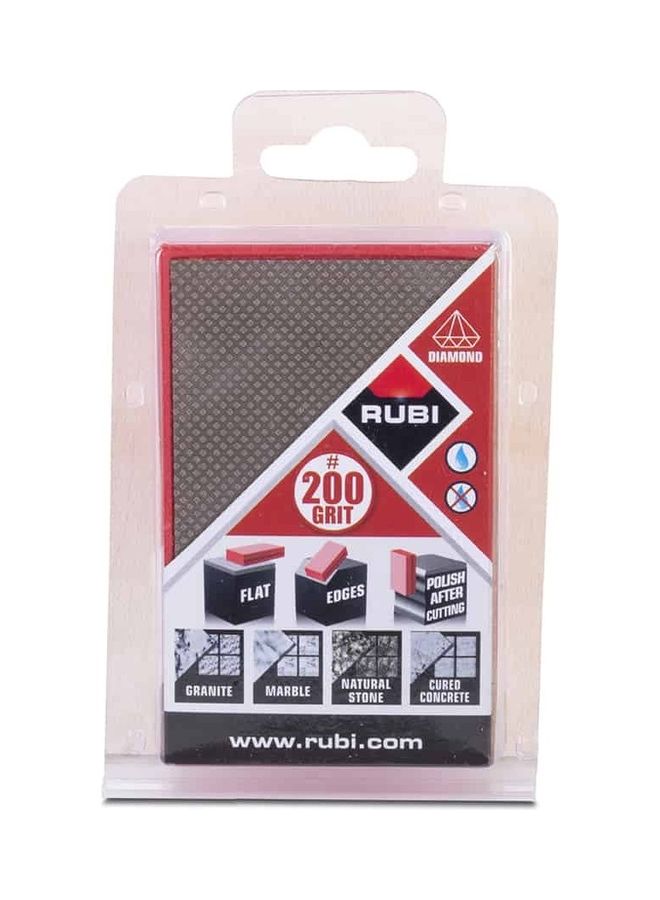 روبي Diamond Polishing Pad Grain Red/Black - Image 2