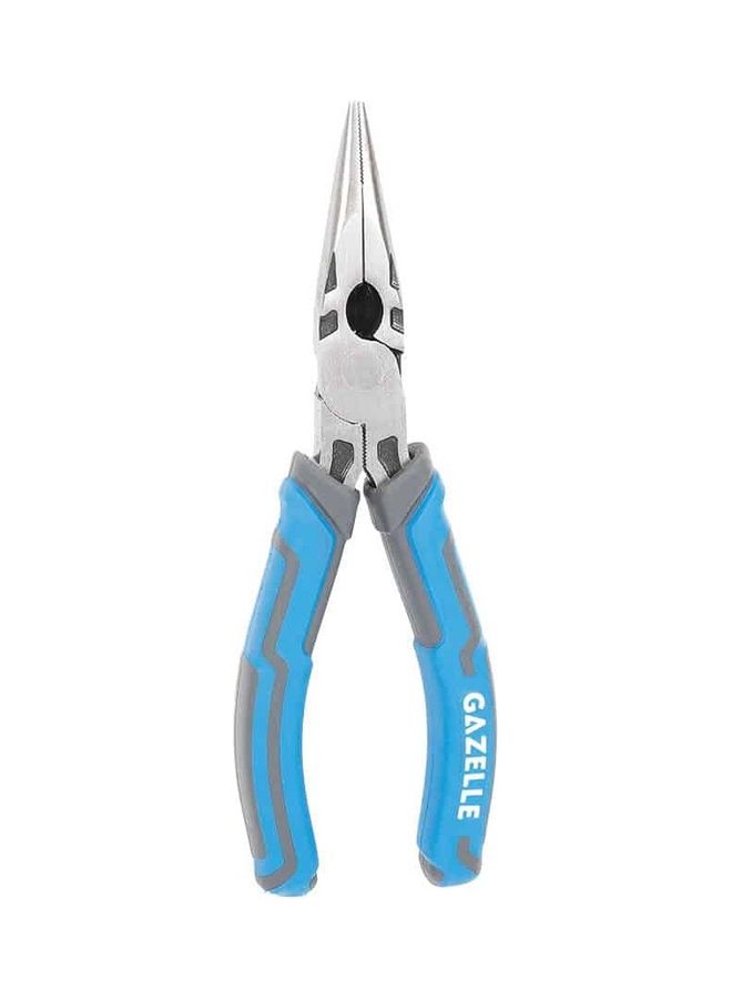 Gazelle Premium Long Nose Plier Blue/Grey 1.5 x 22 x 8cm - Image 2