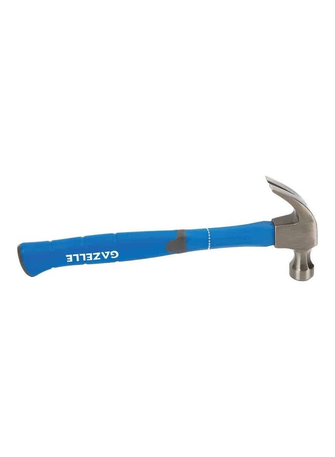 غزال مطرقة مخلبية منحنية بمقبض من الألياف الزجاجية أزرق/رمادي 2.5x33.5x13سم - Image 3