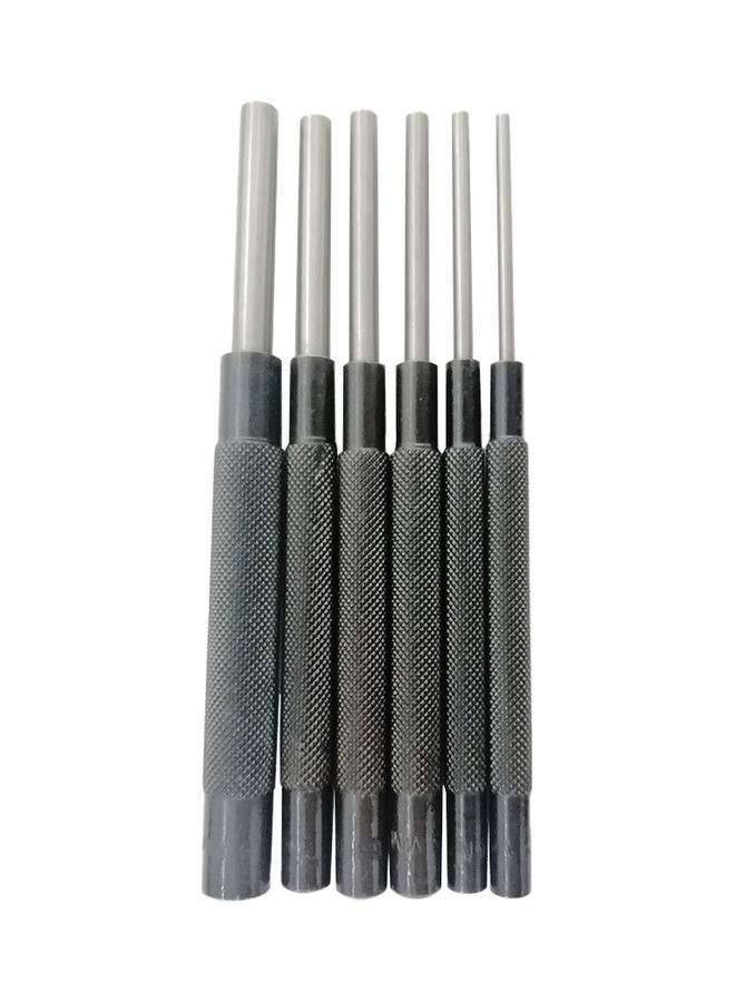 Gazelle 6-Piece Pin Punch Set Grey/Silver - Image 1