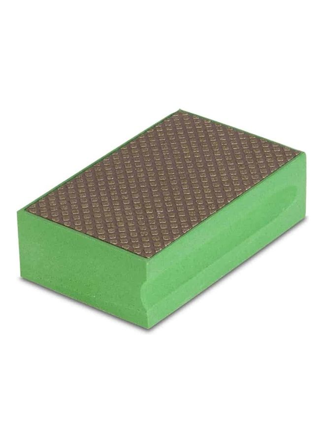 Rubi Diamond Polishing Pad Grain Green/Brown - Image 1