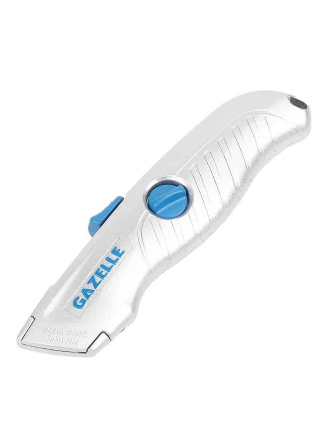 Gazelle Auto-Retracting Safety Knife Silver 2x22.5x6.5cm - Image 3