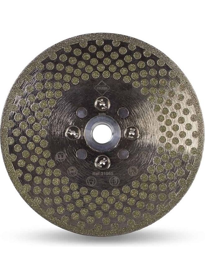 Rubi Electroplated Cutting And Grinding Diamond Blade Brown/Gold - Image 1