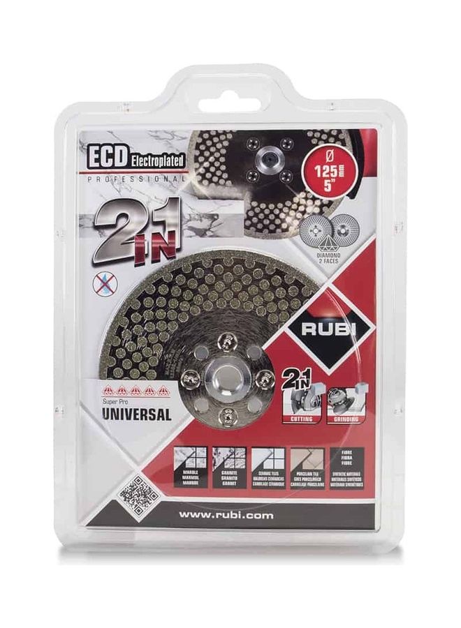 Rubi Electroplated Cutting And Grinding Diamond Blade Brown/Gold - Image 3