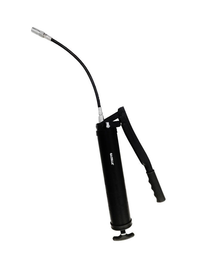Gazelle - Super Value Grease Gun With Flexi Hose And Coupler Black/Silver 6inch - Image 1