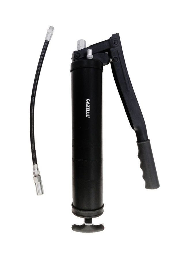 Gazelle - Super Value Grease Gun With Flexi Hose And Coupler Black/Silver 6inch - Image 1