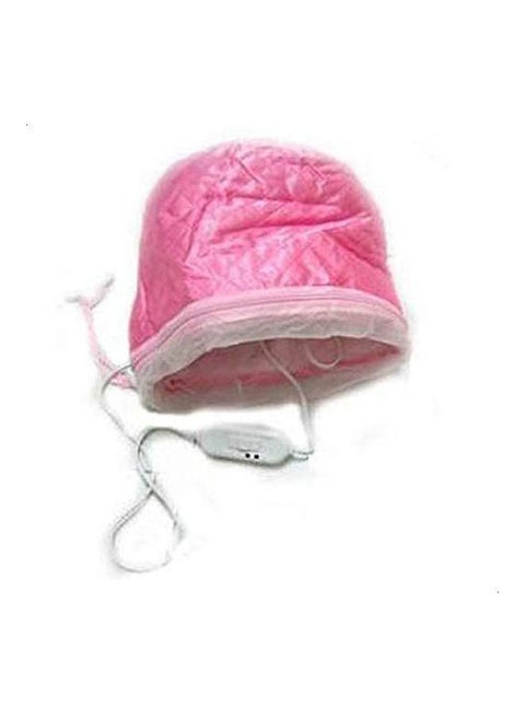Hair Steamer Cap Thermal Treatment Beauty Steamer Spa Pink