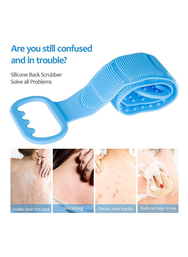 Generic - Back Scrubber For Shower Blue 70cm - Image 1